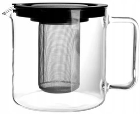 Ceainic din sticlă cu filtru din oțelinoxidabil Simax From, 1,3 l