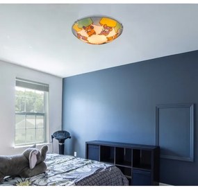 Globo 40606 - Plafonieră copii KIDDY 2xE27ILLU/60W/230V