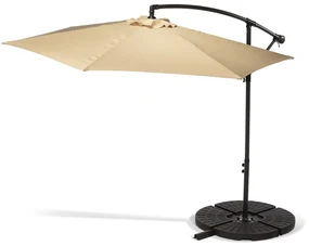 Umbrelă de soare bej fără suport ø 300 cm Happy Sun - Bonami Essentials
