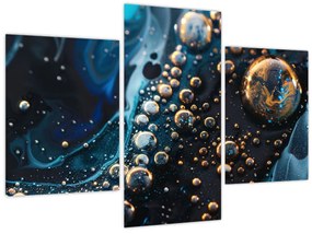 Tablou - Picături de cerneală (90x60 cm)