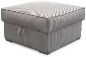 Taburet bej SMART COSARO cu spatiu de depozitare 65x65 cm