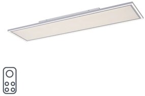 Panou LED modern alb 121 cm incl. LED 2700 - 5000K - Luntani