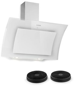 Sabia 90, hotă de aspirare de 90 cm, incluzând 2 x filtru de carbon activ, albă