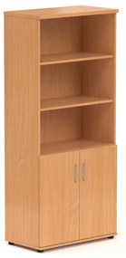Dulap înalt Visio 80 x 38,5 x 183,5 cm, fag