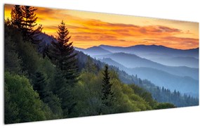 Tablou - răsărit de soare (120x50 cm)