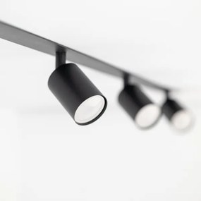 Spot încastrat NEX 4xGU10/10W/230V negru