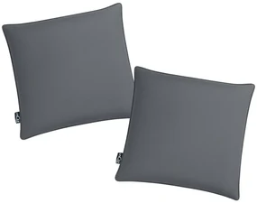 Set 2 buc perne de exterior CALINO 45x45 cm, gri inchis