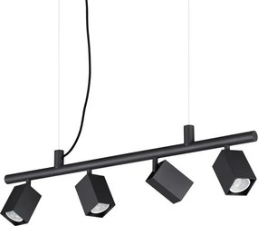 Lustra suspendata DYNAMITE SP4 SQUARE NERO