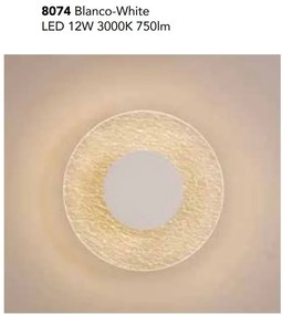 Aplica de perete iluminat ambiental LED Jewel White 25cm