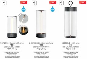 Lampa portabila interior/ exterior, protectie IP44, ESTERNO M