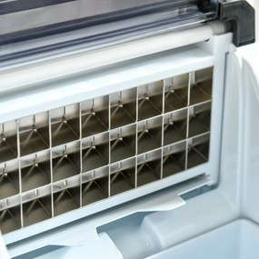 HOMCOM Mașină de Făcut Gheață Rapidă 3.2L Autocurățare Capacitate 20kg/zi pentru Băuturi Răcoritoare | Aosom Romania