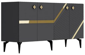 Dulap Tabivo (antracit + auriu) . 1093495