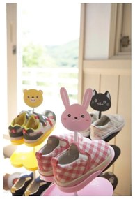 Raft pentru pantofi copii YAMAZAKI Kid´s Shoe Rack, roz