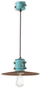 Pendul design retro realizat manual din ceramica URBAN