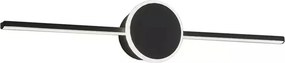 Aplica baie Rea APP849-1W negru 60 cm