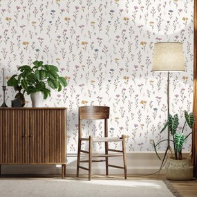 Fototapet - Model floral delicat (147x102 cm)