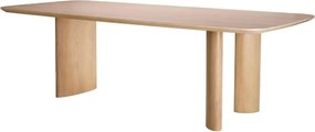 Masa dining moderna design LUX Harmonie S natur 241x109cm