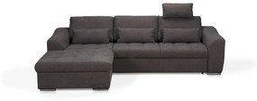 Coltar stanga extensibil, New York, 190x284x85 cm, Carbune