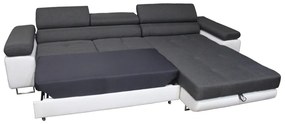 Supermobel Coltar extensibil DARKO mini, 275x73-94x200, sawana 14/sioux 1115, dreapta