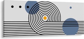 Tablou - Abstracție minimalistă N⁰1 (120x50 cm)