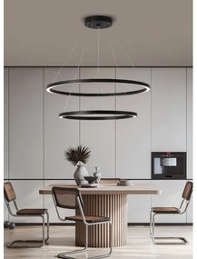 Immax NEO 07158-B80-60 - Lampă LED dimabilă FINO LED/93W/230V Tuya negru + DO