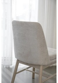 Scaune de dining bej 2 buc. Amesbury – Rowico