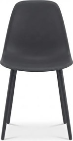 Scaun bucatarie OSAKA plastic, antracit