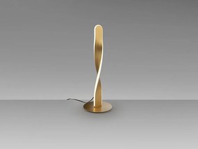Veioza LED design modern decorativ Twist auriu