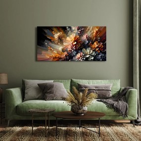Tablou explozii florale abstracte