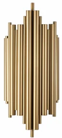 Aplica de Perete Reis - 13341, Soclu E14, Max 40W, Culoare Auriu