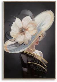 Tablou Modern pe Pânză - Wien Hat A, 62x4x92 cm, Mauro Ferretti