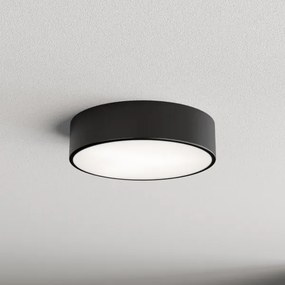 Plafonieră CLEO cu senzor, 2xE27/24W/230V, Ø 30 cm, negru