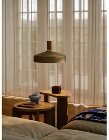 Lustră pe cablu Nordlux ELVAS 1xE27/60W/230V d. 37,5 cm bej