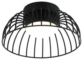 Plafonieră LED BETSY, 12 W, 230 V, Ø 25 cm, negru