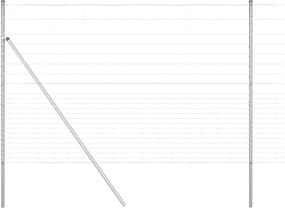 vidaXL Stâlp de gard. Galvanizat 25 x 1,6 m Oțel