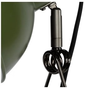 Lampă cu clemă Lucide 45987/01/33 MOYS 1xE27/40W/230V verde