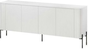 Comoda VERA, alb, PAL laminat, 190x40x80 cm