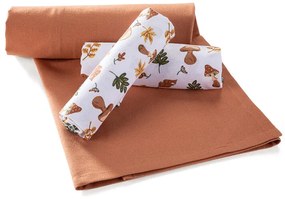 Prosoape de bucătărie din bumbac CIUPERCI 50 x 70 cm set 3 buc