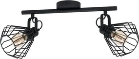 Eglo 98763 - Lampă spot TABILLANO 2xE27/40W/230V
