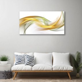 Tablou pe panza canvas Abstract Art aur galben