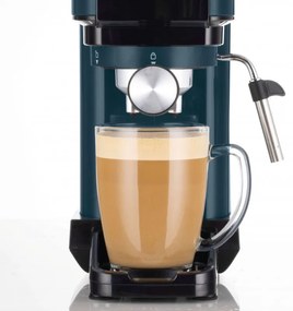 Espressor manual Ariete ESPRESSO COLOR 1399/18, 1300W, 15 bar, 1.1 L, Cafea macinata si paduri ESE, Albastru