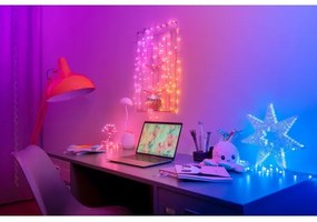 Instalație LED RGB dimabilă de Crăciun 200xLED 14 m USB Wi-Fi Twinkly TWKH200RGB-G