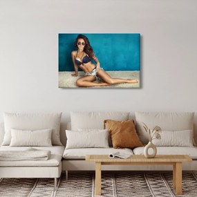 Tablou - Femeia pozând (90x60 cm)