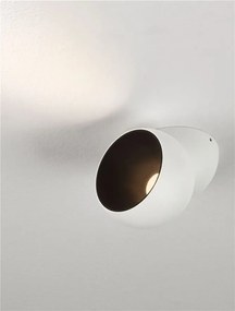 Spot LED aplicat aluminiu LUSA alb