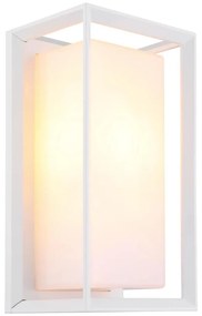 Aplică de exterior Globo 31982W LOGANA 1xE27/60W/230V IP44 alb