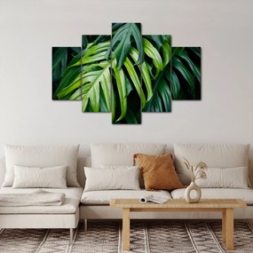 Tablou - Frunze tropicale (150x105 cm)