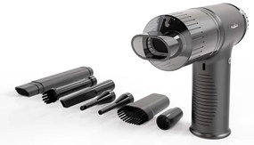 Aspirator reîncărcabil de mână Nedis VCHHR100BK 2 în 1 90W/6000 mAh gri/negru