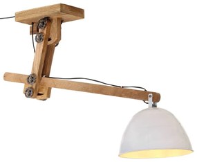 vidaXL Lampă de tavan, 25 W, alb, 105x30x65-108 cm, E27