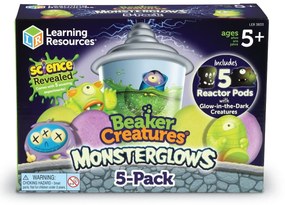 MONSTRULETII DIN LABORATOR – SET REFLECTORIZANT  (5 CAPSULE) - LEARNING RESOURCES (LER3833)