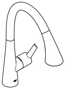 GROHE 32294DC2 - Baterie pentru chiuvetă ZEDRA, inox